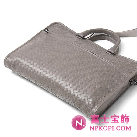 ボッテガヴェネタ/BOTTEGA VENETA/ レザーブリーフケース(２ＷＡＹ仕様) /グレー248395 vq131 2808